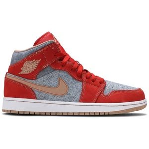 Air Jordan 1 Mid SE Denim Red